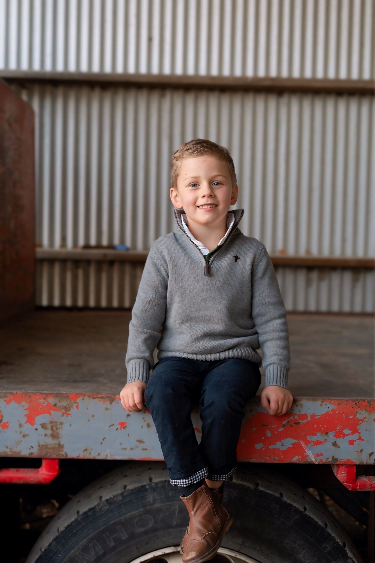 Charlie Knit Jumper - Now up to size 10