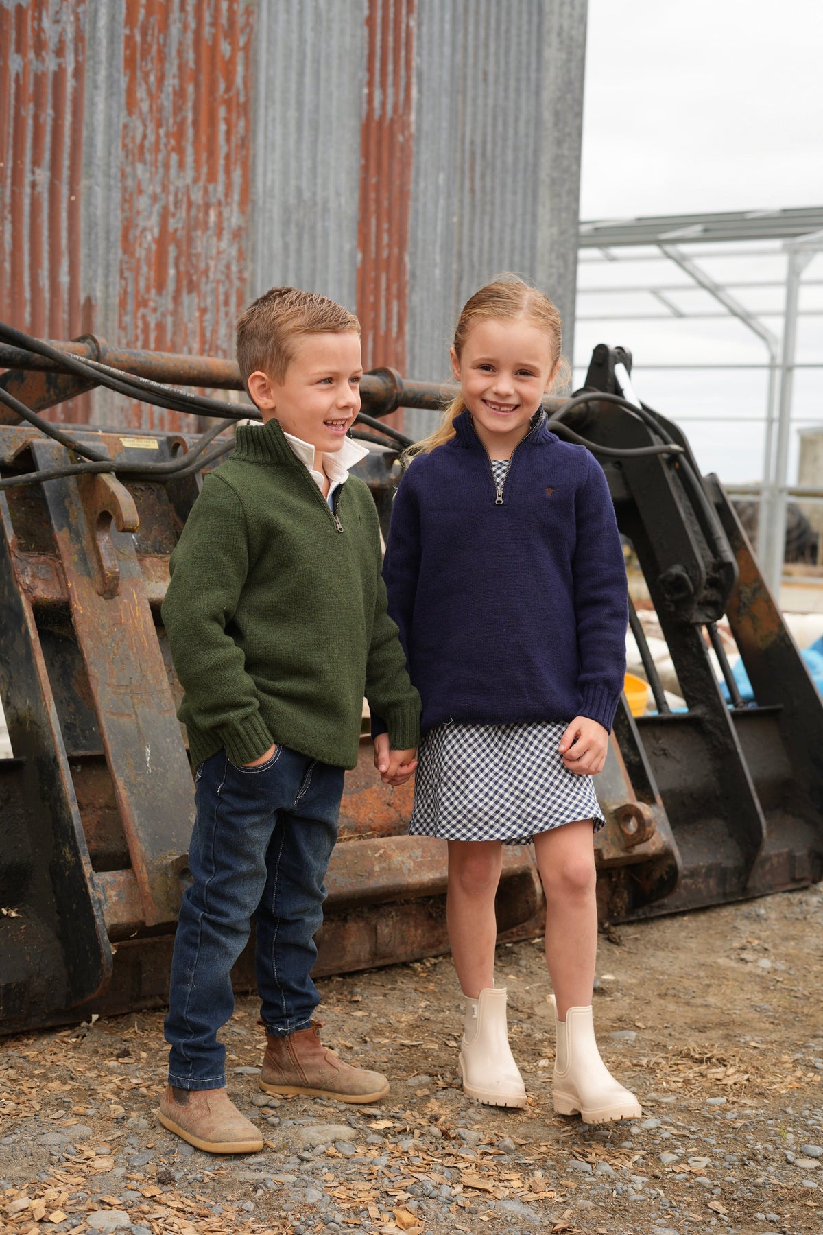 NZ Made Wool Charlie Knit