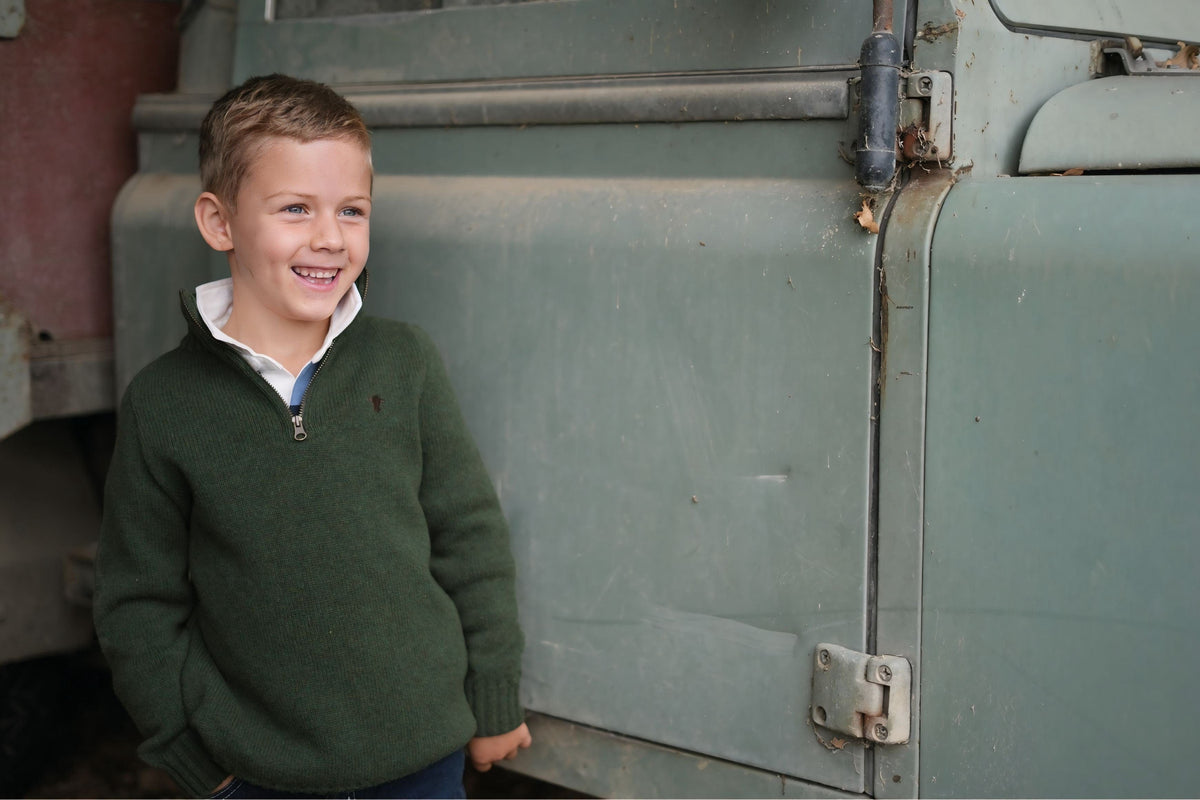 NZ Made Wool Charlie Knit