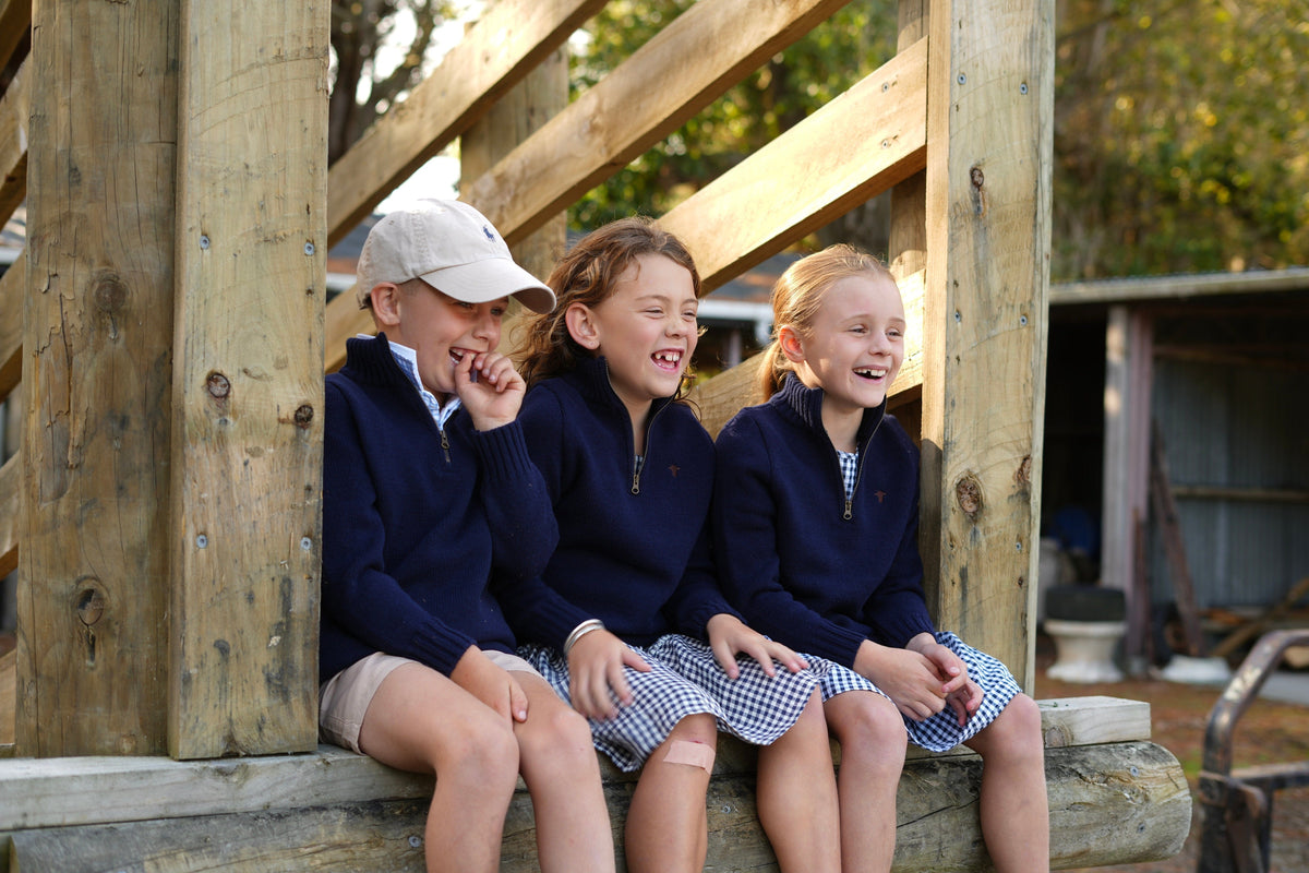 NZ Made Wool Charlie knit